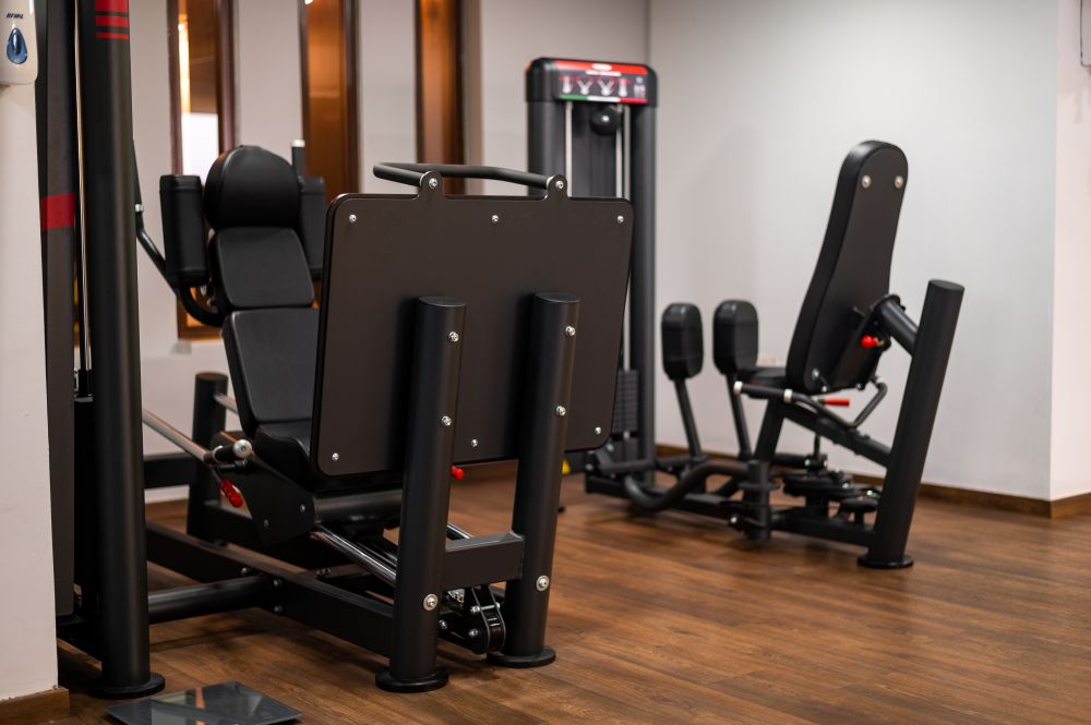 modern gym equipment at Xemxija Bay Hotel in Malta